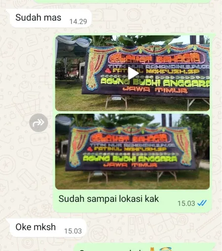 Pengiriman Papan Bunga Kedungsari Purworejo