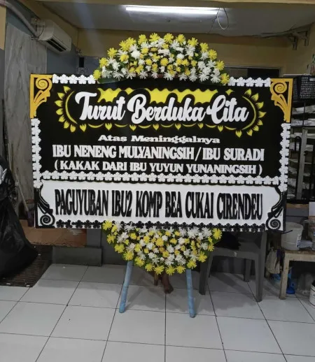 Papan Bunga Duka Kedungsari Purworejo
